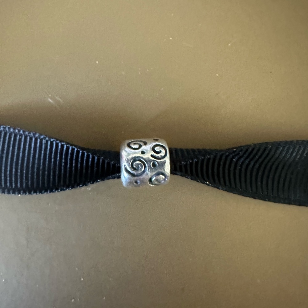 Pandora Silver Swirl Charm